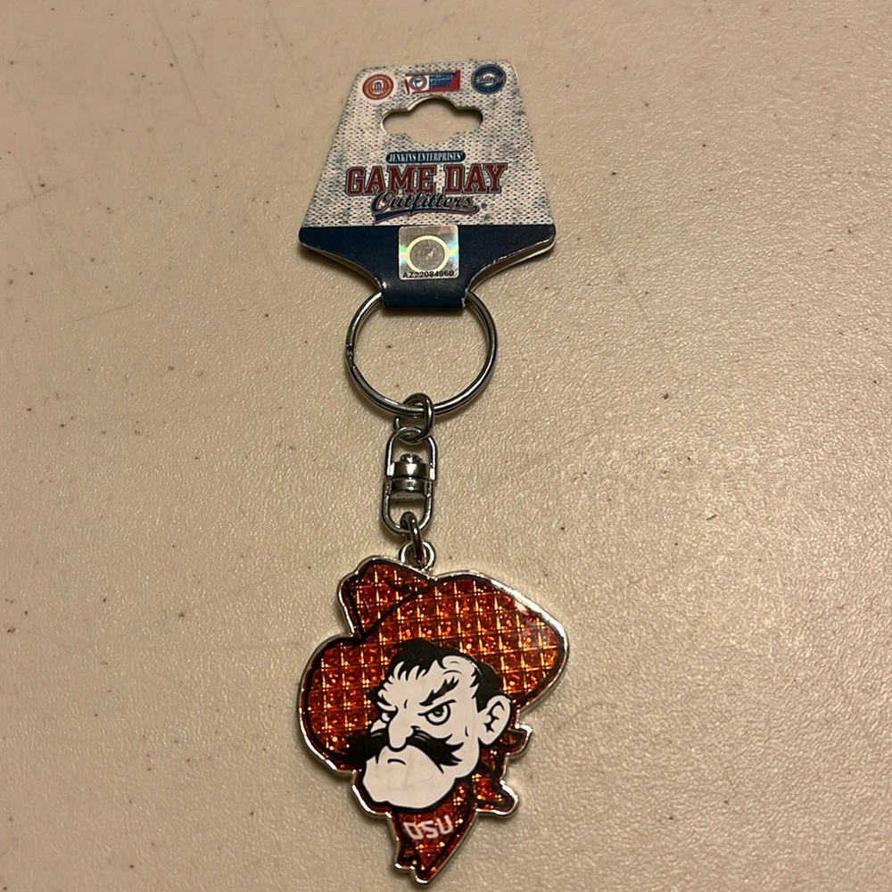 Osu keychain. NFL.